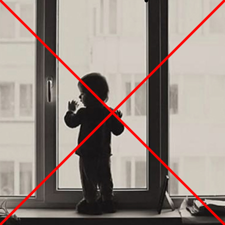 Памятка по профилактике выпадения детей из окон
